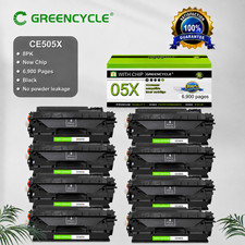 8PK High Yield CE505X Black Toner For HP Laserjet P2055 P2055n P2055d P2055dn picture