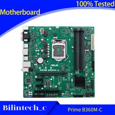 FOR ASUS Prime B360M-C Motherboard Support B360 DDR4 64GB VGA+DVI+ 1151PIN picture