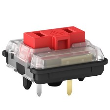 Mciepny Kailh Choc Low Profile Red Linear Switches V1 Red 45PCS picture