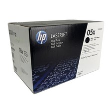 Genuine HP 05X CE505XD Black Toner Cartridge Dual Pack New Sealed (VS) picture