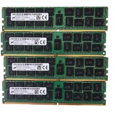 Micron 64 GB (4x16GB) DDR4 DIMM PC4-2133 ECC Registered Server Memory picture