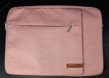 Lacdo Pink Laptop Sleeve Case 13 14 15 Inch Protective Notebook Bag Pocket picture