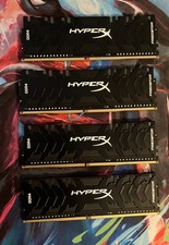 HyperX Predator 32GB (4x8GB) DDR4-3200 PC4-25600 DIMM Non-ECC HX432C16PB3A/8 picture