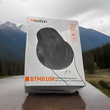 MEETION Ergonomic Vertical Mouse, Wireless Vertical Mouse.  Bluetooth picture