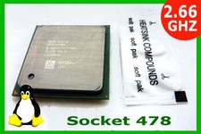 Pentium 4 Socket 478✔️2.66GHZ CPU✔️2.66/512/533 OC to 167/512/668✔️Overclockable picture