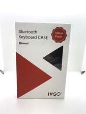 Samsung Galaxy Tab E 8.0 Keyboard Case IVSO DETACHABLE Bluetooth COLOR RED picture