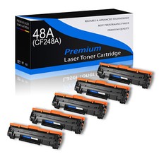 5 Pack CF248A 48A Toner Cartridge for HP LaserJet Pro MFP M28a M28w M29a M29w picture