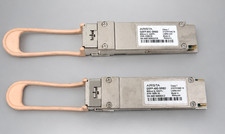 Lot of 2 Arista QSFP-40G-SRBD XVR-10066-20 40G BiDi QSFP+ MMF LC Transceivers picture