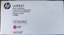 Original HP CE263AC Magenta Toner Cartridge for LaserJet CP4025/CP4525 Sealed picture