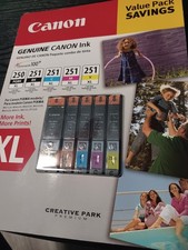 Sealed NIP Genuine Canon Ink XL Value Pack Creative Pack picture