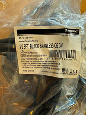 Lot of 14 Legrand 576-135-005 Cat6 5ft Black Snagless RJ45 Patch Cables picture