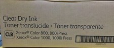MOSTLY NEW GENUINE XEROX 006R01479 CLEAR Dry Ink Color Press 800 1000 -- 75% picture