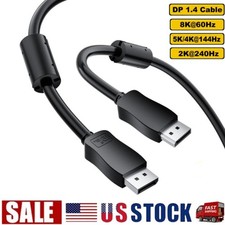 Genuine Samsung DisplayPort 1.4 Cable 8K 60Hz 4K 240Hz DisplayPort Cable 6ft 2M picture