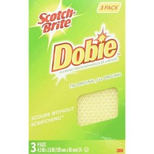 3M Scotch-Brite Dobie All-Purpose Pads, 3-Count (Pack of 2) - FBA_7232F picture