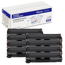 8PK CF283X 83X Toner For HP LaserJet Pro MFP M225dn M225dw M225rdn M201dw M201n picture