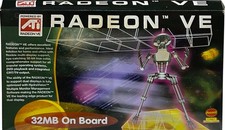 ATI Radeon VE, 2X/4X AGP, 32mb w/TV Out, Vintage, New Retail Box picture