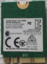 RealTek RTL8188EE wireless (Wi-Fi) card, HP part number 843335-002 picture