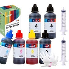 Bulk 600ML Koala Ink Refill Kits for All Inkjet Printers HP Canon Epson Brother picture