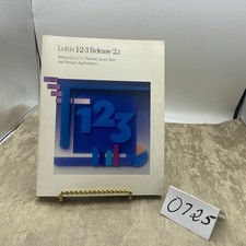IBM LOTUS 123 RELEASE 2.2/ Setting Up, Quick Start & Samples Manual Only picture