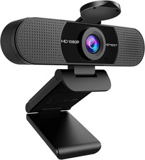 1080P Webcam with Microphone, C960 Web Camera 2 Mics Streaming Webcam picture