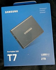 Samsung T7 Portable SSD (MU-PC2T0T) 2TB Gray USB-C picture