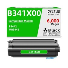 B341X00 Black High Yield Toner Cartridge Compatible ONLY for Lexmark B3442 B3... picture