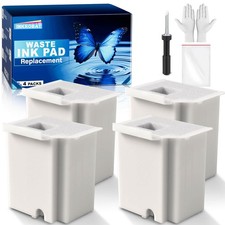4 PCS Waste Ink Pad Replacement Reset Software For Ecotank ET2800 ET4800 picture