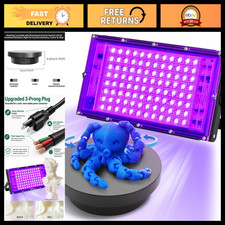 100W UV Resin Curing Light Kit, 360° Rotating Turntable, 405nm LED, Adjustable S picture