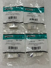 PANDUIT CJ66UIWY JACK ETHERNET MINI-COM MINI-JACK MODULE CAT 3 UTP 6 4 QTY NEW picture