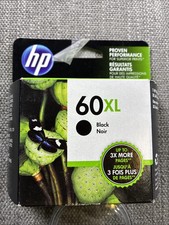 HP 60XL Black Ink Cartridge Warranty end 2023 picture