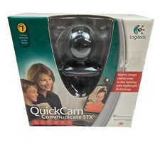 Vintage Logitech QuickCam Communicate STX Webcam - WinXP Vista picture