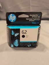 HP 62 Black Ink Cartridge Genuine OEM Exp 11/2023 Sealed New C2P04AN picture