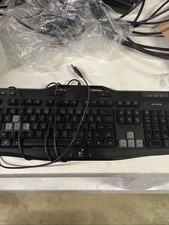 Logitech G105 Y-U0013 Wired USB Gaming Keyboard Blue Backlit G Keys PC Mac picture