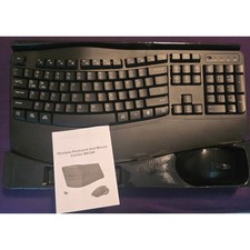 PRE-HOLIDAY SALE Wireless Ergonomic Keyboard and Mouse Combo with Wrist rest picture