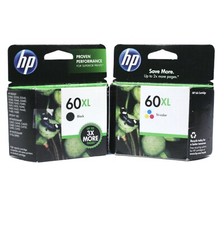 2PK Genuine HP 60XL Ink Cartridge for DeskJet D2530 D2545 F4440 F4580 EXP DATE picture