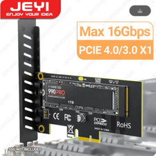 JEYI M.2 NVME SSD to PCIe 4.0/3.0 PCIE x1 Adapter Card for Desktop PC New picture