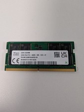 SK hynix 32GB 1x32GB DDR5 4800 SO-DIMM CL40 Laptop Memory HMCG88MEBSA092N picture