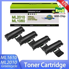 4PK ML2010 ML1610 Toner Cartridge for Samsung ML-1625R ML-2010 ML-2010D3 2010P picture