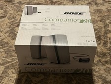 Bose Companion 20 Multimedia Speaker System w/ Volume Control and box MINT picture