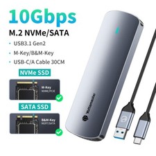 Yottamaster M.2 NVMe NGFF SSD Enclosure USB 3.1 Type-C 10Gbps Converter Adapter picture