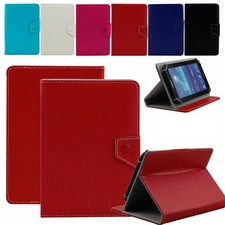 For ALL 8~8.5inch Tablet Universal Duty Leather Folding Folio Stand Case Cover picture