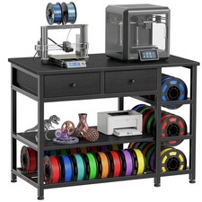 3D Printer Stand with Filament Storage - Heavy Duty 3-Tier 3 D Printer Table ... picture