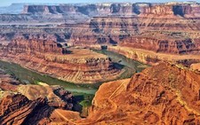 Landscape desert rock formation canyon utah usa rocks Custom Gaming Mat Desk picture
