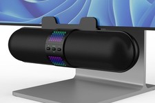 BESTISAN Computer Speaker, Bluetooth 5.3/Wired USB A/C Connection, 6 RGB Light picture