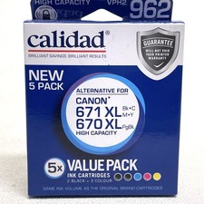 Canon 671XL 670XL Compatible Black Colours Ink Cartridge Calidad VPH2 962 picture