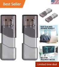 128GB Turbo Attaché 3 USB 3.0 Flash Drive - 2 Pack, High-Speed Data Transfer picture