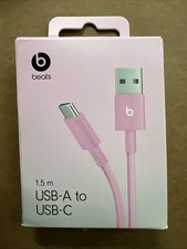 Beats USB-A to USB-C Woven Cable 1.5M 5FT Power Pink MK8R4LL/A picture