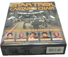 Star Trek: Captain's Chair PC/MAC  USS Enterprise Deep Space Ship Decks Views CD picture