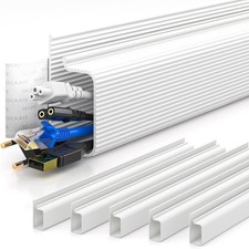 YECAYE 94.2 in Cable Management Under Desk, Adhesive Mount Cord Hider/Organizer picture