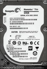 Seagate Momentus Thin ST320LT020 P/N: 9WS14C-020 F/W: 0001YAM1 WU 320GB 2.5
